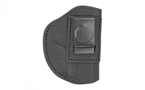 1791 2 Way Holster, Inside Waistband Holster, Size 1, Right Hand, Stealth Black, Leather 2WH-1-SBL-R