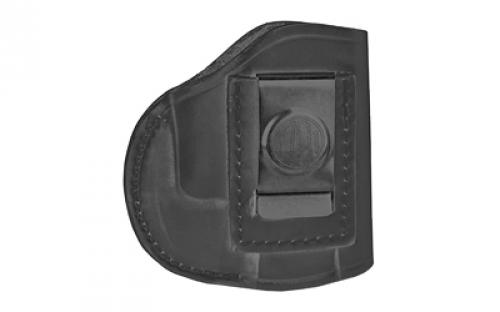 1791 2 Way Holster, Inside Waistband Holster, Size 4, Right Hand, Stealth Black, Leather 2WH-4-SBL-R