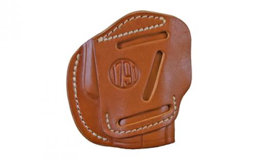 1791 3 Way Holster, OWB Holster, Size 2, Ambidextrous, Classic Brown, Leather 3WH-2-CBR-A