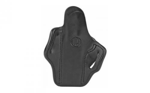 1791 Belt Holster 1, Right Hand, Black/Brown Leather, Fits 1911 4" & 5" BH1-BLB-R