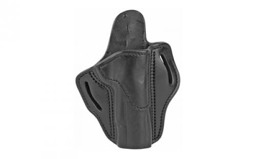 1791 Belt Holster 1, Right Hand, Black Leather, Fits 1911 4& 5 BH1-BLK-R