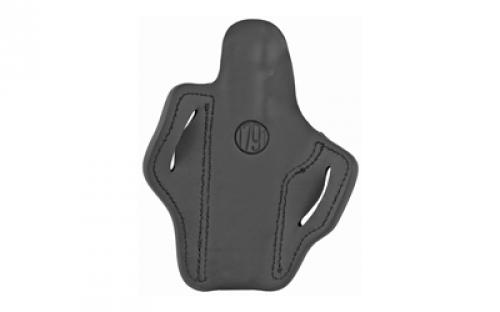 1791 Belt Holster 1, Right Hand, Stealth Black Leather, Fits 1911 4" & 5" BH1-SBL-R