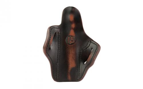 1791 BHC, OWB Belt Holster, Size 1, Matte Finish, Vintage Leather, Right Hand BH1-VTG-R