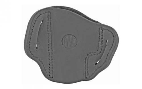 1791 BH2.1, Belt Holster, Right Hand, Black, Leather, Fits 1911 Officer with Rail / Glock 17, 19, 19x, 23, 25, 26, 27, 28, 29, 30, 32, 33, 45, 48 / FN FNS-9 / Ruger SR9, SR40, SR22 / S&W MP9, MP40, MP40c, Shield, 5903 / Sig Sauer P225-A1, P228, P229, P229c / Springfield XD9, XD40, XDS, XDE / Walther P99, P22, PPS, CCP / Taurus PT111, G2, G2c, 709 Slim / And similar frames BH2.1-SB