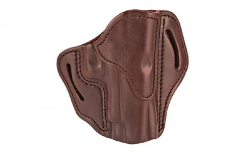 1791 BH2.3, Belt Holster, Right Hand, Signature Brown, Leather, Fits 1911 4& 5 with Full Rail / Beretta 92FS / CZ 75, P01, P07, P10 / H&K VP9, VP40, P2000 / Glock 17, 20, 21, 22, 31, 34, 35, 40, 41 / Rock Island 1911 5 TCM, TAC Ultra 5 / Ruger P95, American / Sig Sauer P220, P226 / Steyr M9-A1 / Walther P99, PPQ / And similar frames BH2.3-SBR-R