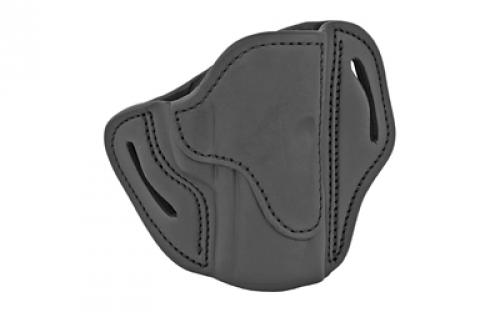 1791 Belt Holster 2.4, Right Hand, Stealth Black Leather, Fits Sig P320C, P229, M11A1, Springfield XDMC, FN FIVE-SEVEN USG and MK2 BH2.4S-SBL-R