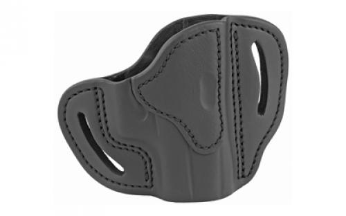 1791 BHC Belt Holster Compact, OWB, Stealth Black Leather, Fits Glock 42/43/43X, 1911 3, Right Hand BHC-SBL-R