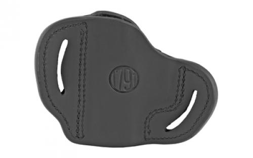 1791 BHC Belt Holster Compact, OWB, Stealth Black Leather, Fits Glock 42/43/43X, 1911 3", Right Hand BHC-SBL-R