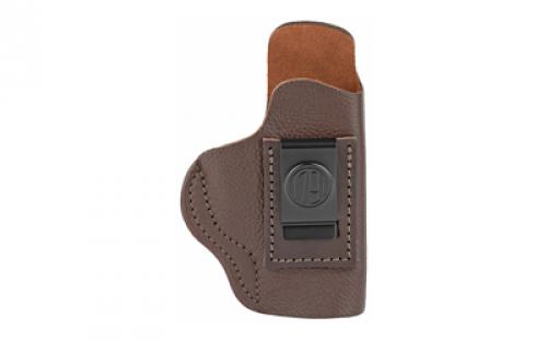 1791 Fair Chase, Inside Waistband Holster, Right Hand, Brown, Fits Glock 26 27 33, Deer Skin, Size 4 FCD-4-BRW-R