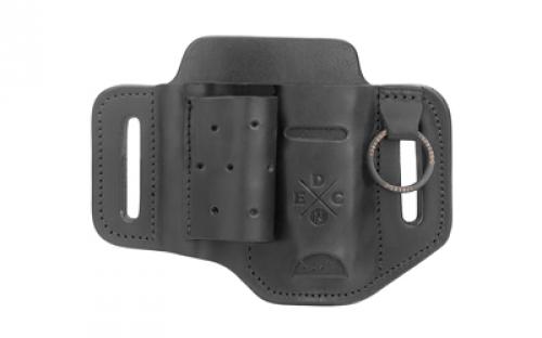1791 Easy Slide, Large Flex Loop, Heavy Duty, Fits Belts Up to 1.5, Leather Construction, Black, Ambidextrous HD-ES-LF-BLK-A