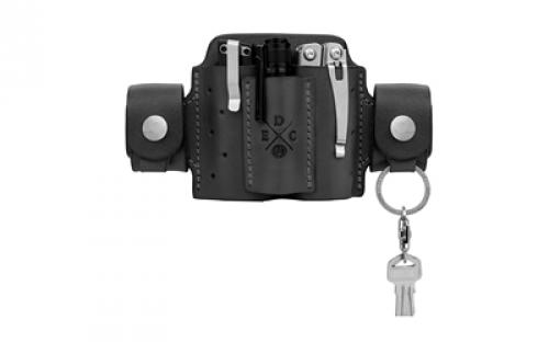 1791 Mini Action Slide, Medium Flex Loop, Standard, Fits Belts Up to 1.5, Leather Construction, Black, Ambidextrous MN-AS-MF-BLK-A