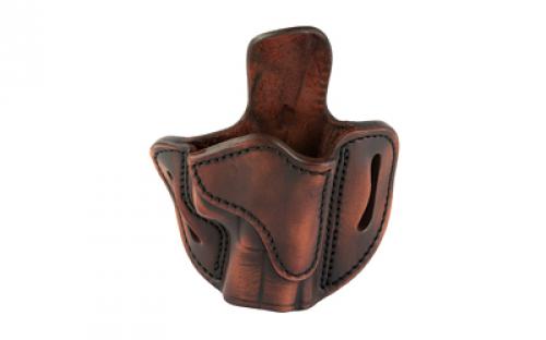 1791 BH2.1 Optic Ready, OWB Belt Holster, Fits Optic Ready 4 Barrel Semi-Automatic Pistols, Matte Finish, Vintage Leather, Right Hand OR-BH2.1-VTG-R