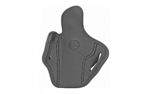 1791 OR Optic Ready, Belt Holster, Right Hand, Black Leather, Fits Walther PPQ, Beretta 92, FN FIVE-SEVEN USG and MK2 OR-BH2.4-SBL-R
