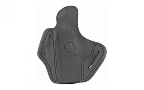 1791 OR Optic Ready, Belt Holster, Stealth Black Leather, Fits  CZ P01/P10/P10C/P10S, HK VP9/VP40, FN FIVE-SEVEN USG and MK2, Right Hand, Size 2.4S OR-BH2.4S-SBL-R
