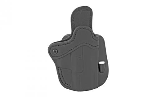1791 OR, Optics Ready Belt Holster, Right Hand, Stealth Black, Leather OR-PDH-2.1-SBL-R