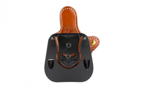 1791 PDH-C Optic Ready, OWB Paddle Holster, Fits Optic Ready Sub-Compact Size Pistols, Matte Finish, Classic Brown Leather, Right Hand OR-PDH-C-CBR-R