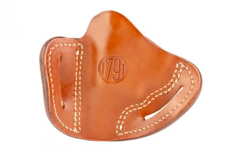 1791 Revolver, Belt Holster, Size 1, Right Hand, Classic Brown, S&W J-Frame, Leather RVH-1-CBR-R