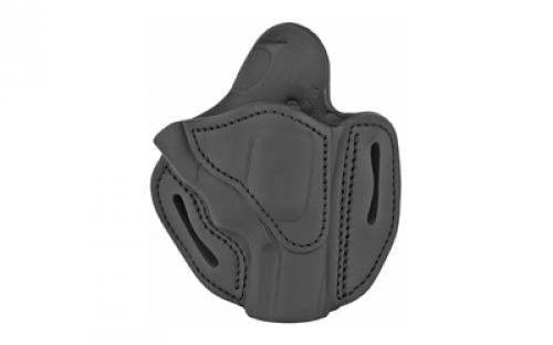1791 Revolver Belt Holster, Size 2S, Right Hand, Stealth Black, Leather RVH-2S-SBL-R