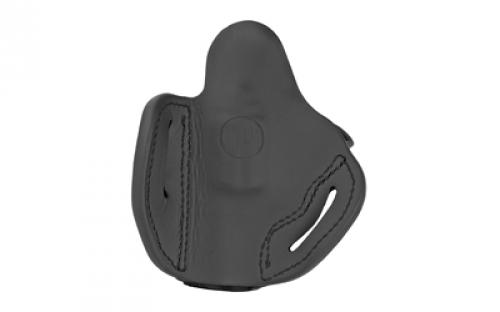 1791 Revolver Belt Holster, Size 2S, Right Hand, Stealth Black, Leather RVH-2S-SBL-R
