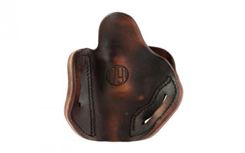 1791 Revolver, Size 2S, OWB Belt Holster, Fits K-Frame Sized Revolvers, Vintage Leather, Right Hand RVH-2S-VTG-R