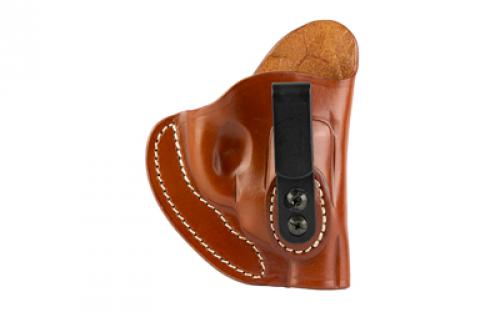1791 Revolver Holster, Tuckable, Inside Waistband Holster, Size 1, Matte Finish, Leather Construction, Classic Brown, Right Hand RVH-IWB-1T-CBR-R