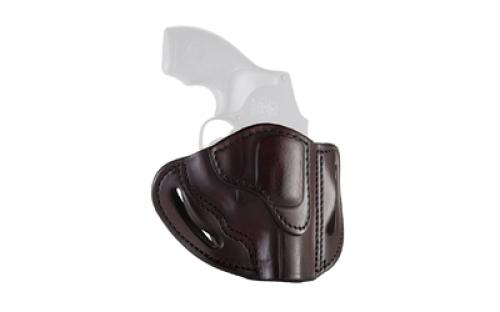 1791 Revolver Holster, Tuckable, Inside Waistband Holster, Size 1, Matte Finish, Leather Construction, Vintage Brown, Right Hand RVH-IWB-1T-VTG-R
