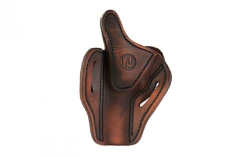 1791 Revolver Thumbreak, Size 2, OWB Belt Holster, Fits K-Frame Sized Revolvers, Vintage Leather, Right Hand RVHX-2-VTG-R