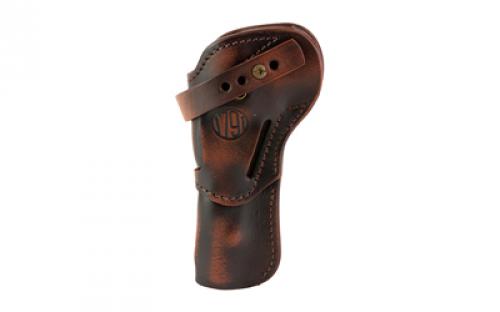1791 Single Action Holster, Outside Waistband Holster, Fits Most Single Action Revolvers with 5.5 Barrels and Shorter, Matte Finish, Leather Construction, Vintage Brown, Ambidextrous SA-RVH-5.5-VTG-A