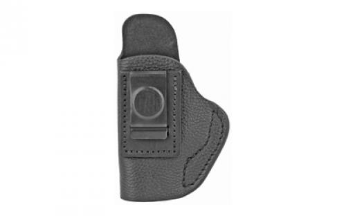 1791 Smooth Concealment Holster, Leather Inside Waistband Holster, Left Hand, Night Sky Black, Fits LCP & S&W Bodyguard, Size 1 SCH-1-NSB-L