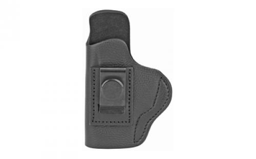 1791 Smooth Concealment Holster, Leather Inside Waistband Holster, Left Hand, Night Sky Black, Fits Glock 17 19 22 23 & S&W MP40/MP9/Shield, Size 4 SCH-4-NSB-L