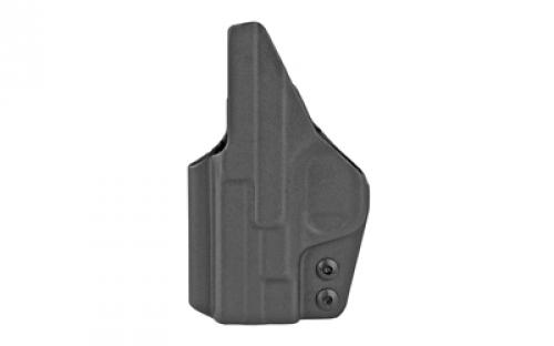 1791 Tactical Kydex, Inside Waistband Holster, Right Hand, Black Kydex, Fits S&W Shield TAC-IWB-SHIELD-BLK-R