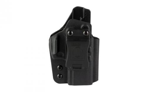 1791 Kydex IWB, Inside Waistband Holster, Fits Taurus G2C/G3, Matte Finish, Kydex Construction, Black, Right Hand TAC-IWBG2C-G3BLKR