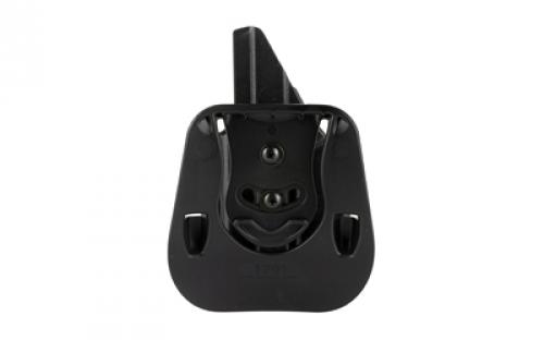 1791 Tactical Paddle Holster, OWB, Kydex, Fits Glock 43X MOS, Right Hand, Matte Finish, Black TAC-PDH-OWB-GLK43XMOS-BLK-R