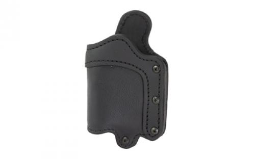 1791 Ultra Custom Light Bearing, OWB Belt Holster, Fits Multiple Compact to Full Size Semi-Auto Pistols w/Light, Matte Finish, NightSky Black Leather, Right Hand UCLB-2.1-NSB-R