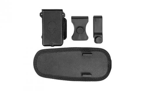 Alien Gear Holsters Single Mag Carrier, Black, Fits 9MM/40 Caliber Double Stack CMCS-4-D