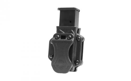Alien Gear Holsters Photon Holster, Sidecar, Magazine Pouch, Fits (1) Single Stack Magazine, Polymer Construction, Black PSC-1-D