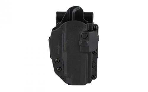Rapid Force Rapid Force Level II Slim, Outside the Waistband Holster, Fits Sig P365/P365 SAS, Quick Detach System, Polymer, Black R2-LB-0900-R-B-L0-D