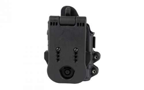 Rapid Force Rapid Force Level II Slim, Outside the Waistband Holster, Fits Sig P365/365 SAS with Light, Quick Detach System, Polymer, Black R2-LB-0900-R-B-L1-D