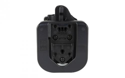 Rapid Force Rapid Force Level II Slim, Outside the Waistband Holster, Fits Sig P365/P365 SAS with Light, Polymer, Paddle Attachment, Black R2-PA-0900-R-B-L1-D