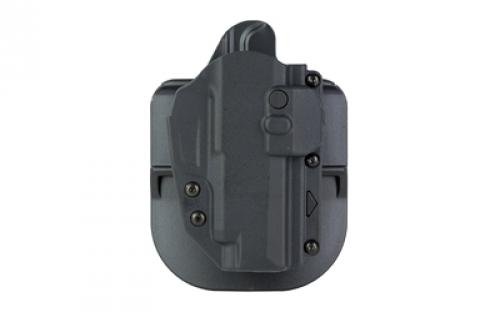 Rapid Force Rapid Force Level II Slim, Outside the Waistband Holster, Fits Sig P365XL/Spectre Comp, Polymer, Paddle Attachment, Black R2-PA-1006-R-B-L0-D