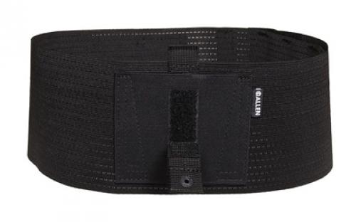 Allen Hideout, Belly Band Holster, Fits 32" to 46" Waist, Compatible with Most Concealed Carry Handguns, Ellastic and Nylon Construction, Snap Closure, Matte Finish, Black, Ambidextrous 44250
