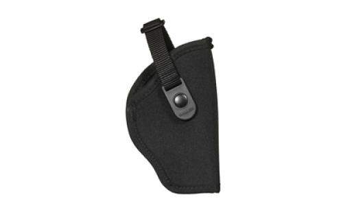 Allen Cortez, Outside Waistband Holster, Fits Large Autos with 3.5-4.5 Barrels, Nylon Construction, Snap Closure, Matte Finish, Black, Right Hand 44807