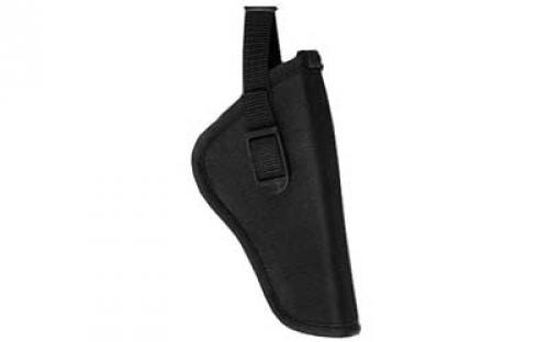Bulldog Cases Deluxe Hip Holster, Fits Medium Revolver With 3-4 Barrel, Right Hand, Black DLX-12