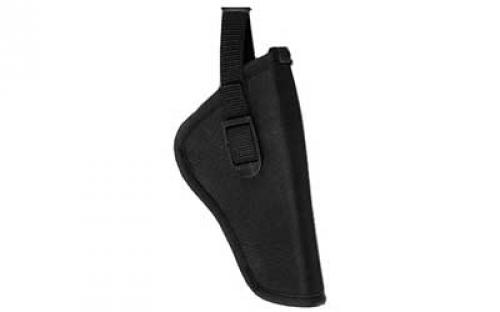 Bulldog Cases Deluxe Hip Holster, Fits Large Revolver With 5-6.5 Barrel, Right Hand, Black DLX-14