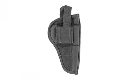Bulldog Cases Fusion Belt Holster, Fits Colt Python, SAA 3"/4", Ambidextrous, Black FSN-12
