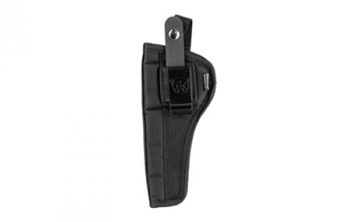Bulldog Cases Fusion Belt Holster, Fits Colt Anaconda, EAA Windicator, Ambidextrous, Black FSN-14