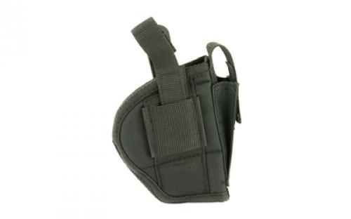 Bulldog Cases Extreme Belt Holster, Fits Most Compact Frame Autos, Ambidextrous, Nylon, Black FSN-30