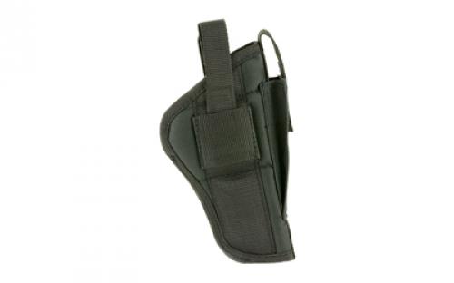 Bulldog Cases Extreme Belt Holster, Fits Most Large Frame Autos, Ambidextrous, Nylon, Black FSN-31