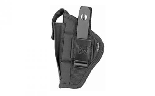 Bulldog Cases Fusion Belt Holster, Fits Medium/Large Frame Auto, Ambidextrous, Black FSN-7