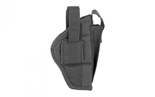 Bulldog Cases Fusion Belt Holster, Fits Medium/Large Frame Auto, Ambidextrous, Black FSN-7